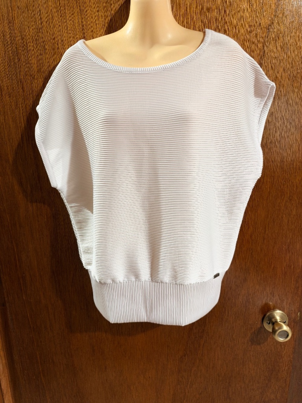 Savvi White Stretch Top Women's XS